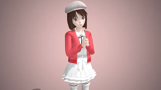 加藤惠  不起眼女主角培育法  白色贝雷帽  温柔少女