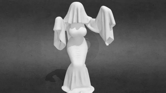 站姿幽灵娘_obj_L