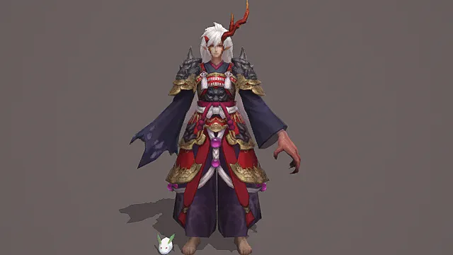 《阴阳师》茨木童子-鬼骸之握 角色模型