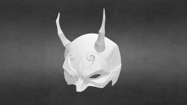 夜魔侠漫威对决头盔stl.stl