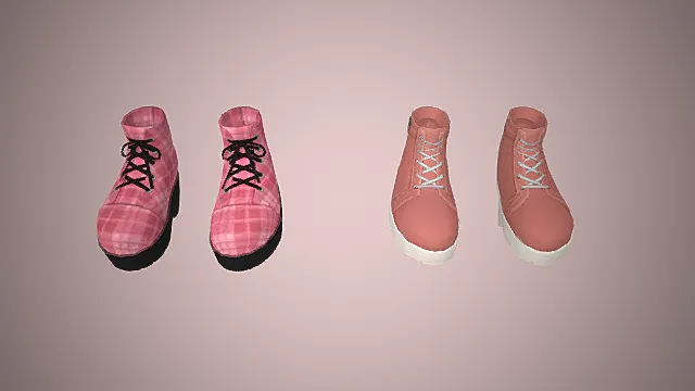 高帮马丁靴  甜酷辣妹风  复古街头  厚底松糕跟