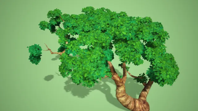 大树  绿植  榕树  绿树  写实植被