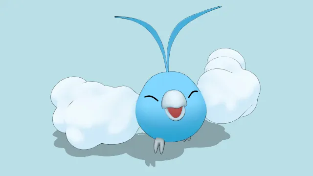 宝可梦斯瓦布卢云小鸟翅膀为云朵