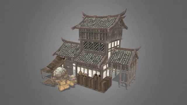 建筑 房屋 传统 中式房屋 