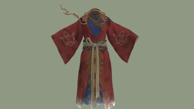 黑神话 亢日星君 服饰 pbr模型