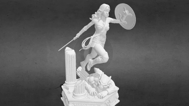 神奇女侠  战斗凯旋版stl.stl