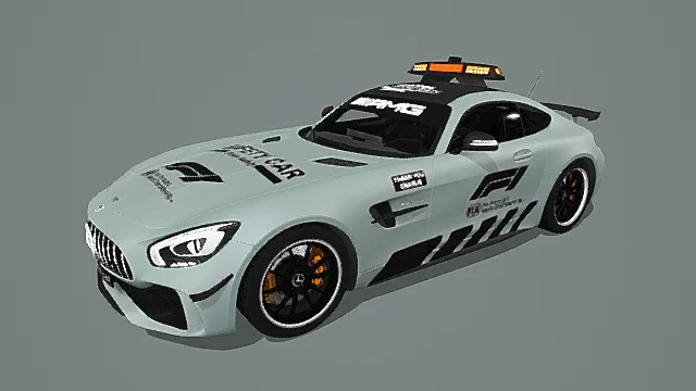 2019年梅赛德斯-奔驰AMG GTR安全车