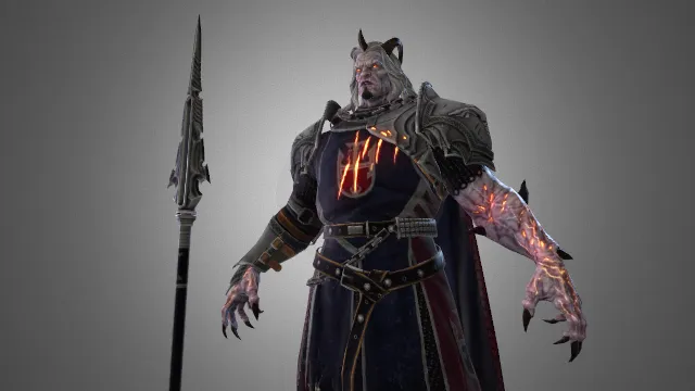 游戏模型 人物模型 瘟疫怪物 游戏皮肤