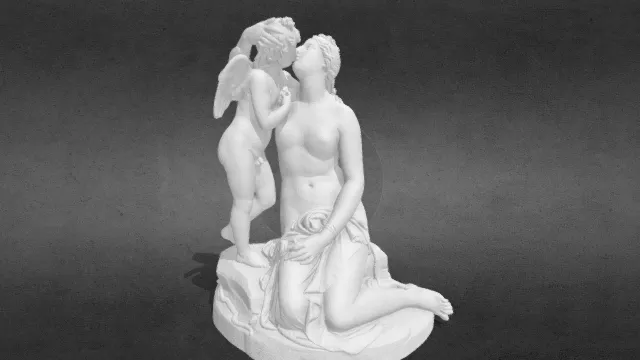 维纳斯亲吻丘比特