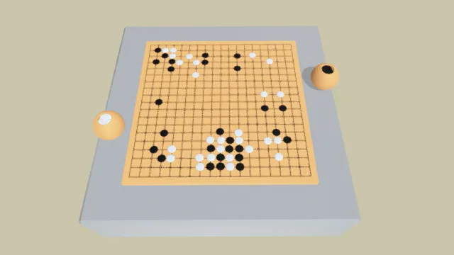 围棋  场景部件  对弈  娱乐设施