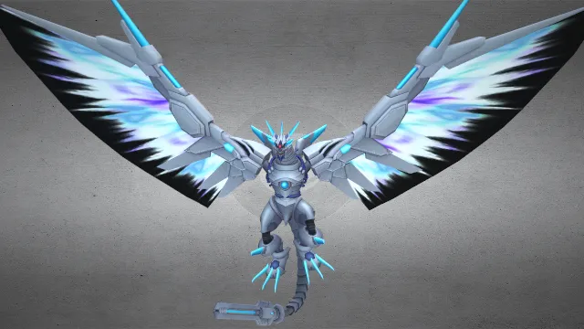 喷火龙金属质感巨兽恐龙动画模型