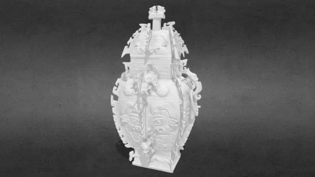 青铜器_噩侯方罍_obj