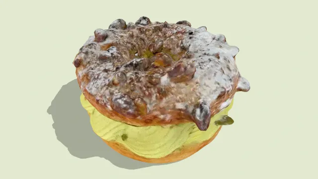 开心果慕斯蛋糕甜点食物