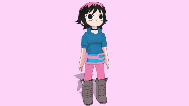 《斯科特·皮尔格林》中的女角色拉蒙娜·花人物