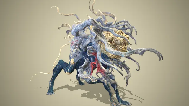 黑神话  魔将·妙音  妖怪  游戏建模  模型