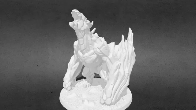 石皮飞龙stl.stl