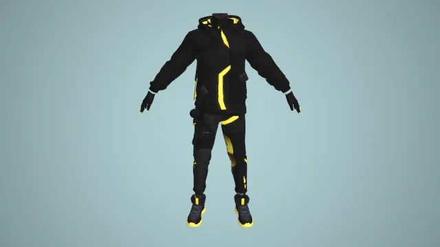 男装 服饰 现代服饰 pbr模型