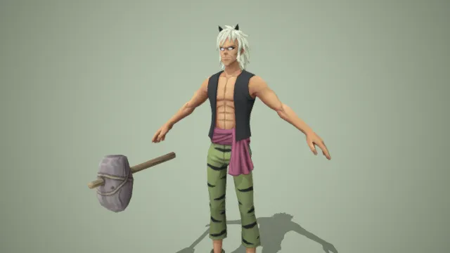 海贼王  动漫角色  士兵  战士  锤子