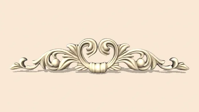 木雕栏杆墙壁天花板装饰花纹