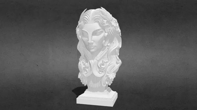 十二星座系列 处女座 处女stl.stl