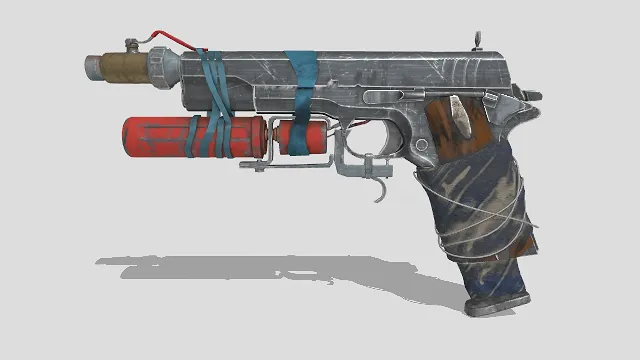 枪械模型  末世风  写实风格  武器设计  枪械改装