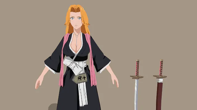 《死神》松本乱菊 十三番队队长3D模型