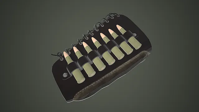 军用皮革子弹带  战术装备  复古军事装备  战术收纳工具