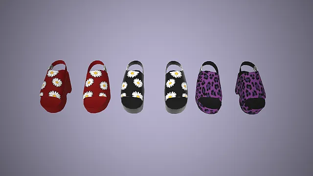 厚底穆勒拖  金属扣带  辣妹风  个性张扬