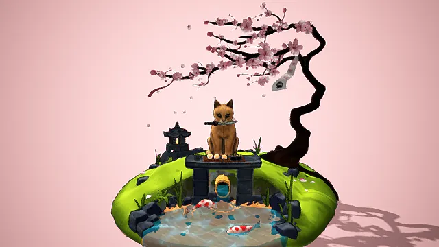 寿司厨师 Mr.Cat卡通模型
