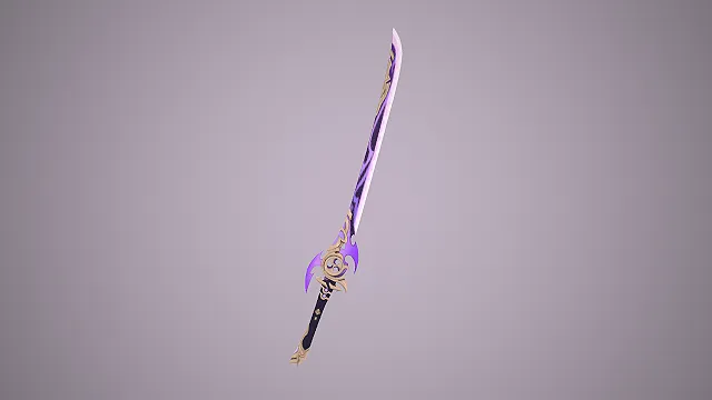 雾切之回光  单手剑  日式太刀  雷元素