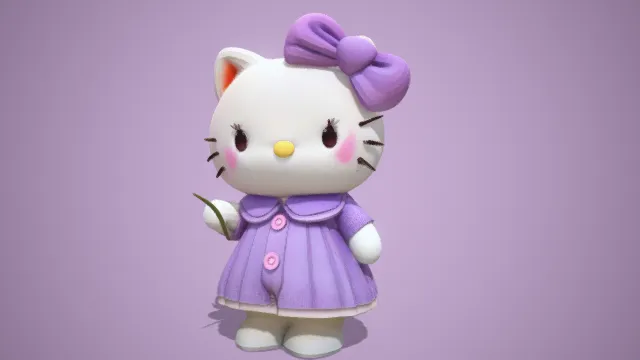 hellokity 玩偶 玩具 小猫咪 可爱手办
