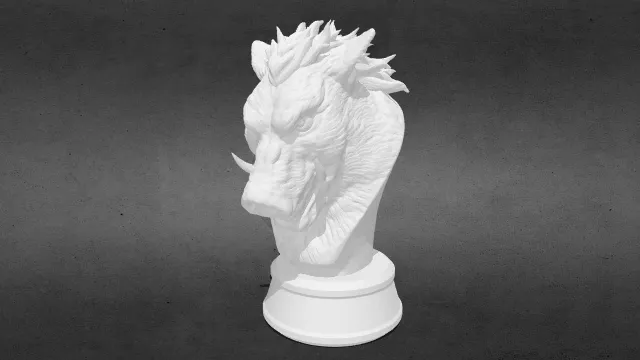 獠牙大野猪stl.stl