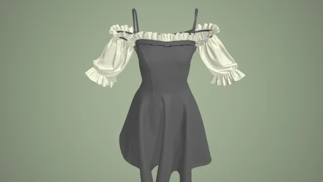 女性衣服 套装 长裙 服饰