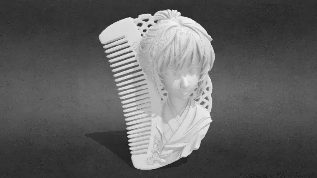 凌华的梳子_obj.obj