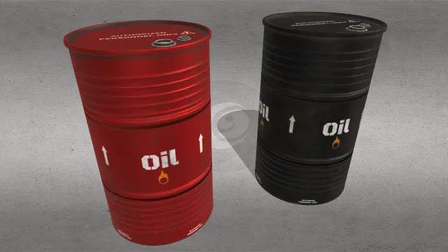 脏油桶铁皮金属圆桶工业工具