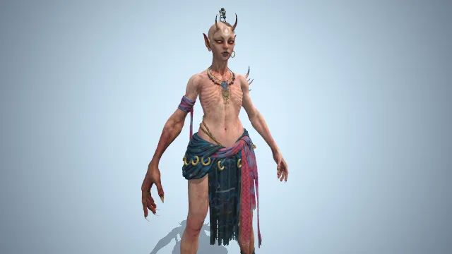 黑神话  兴烘掀  角色  游戏建模  妖怪