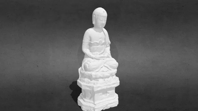 佛像 上海浦东博物馆 摆件stl.stl