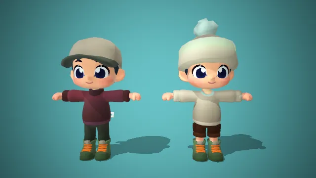 冬季小伙伴：灰色针织帽与温暖冬装的友谊