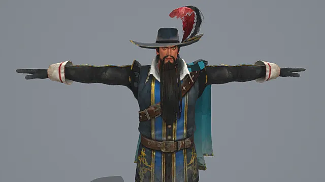 蓝翎船帅：航海提督射战套装