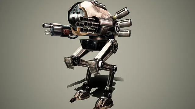 现代机器人  星战游戏机器人3D模型