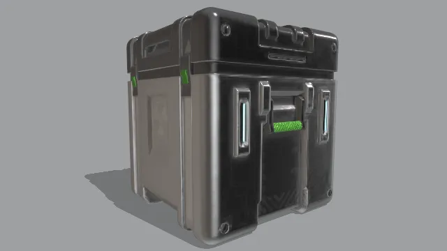 科幻容器游戏盒子科技