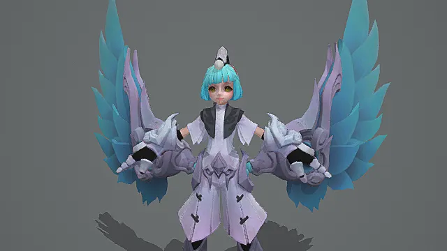 青羽机巧姬：萌系仙械辅法套装