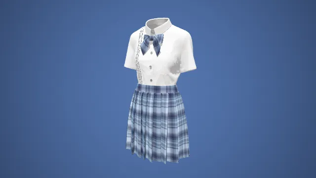 百褶裙 衣服 服饰 服装