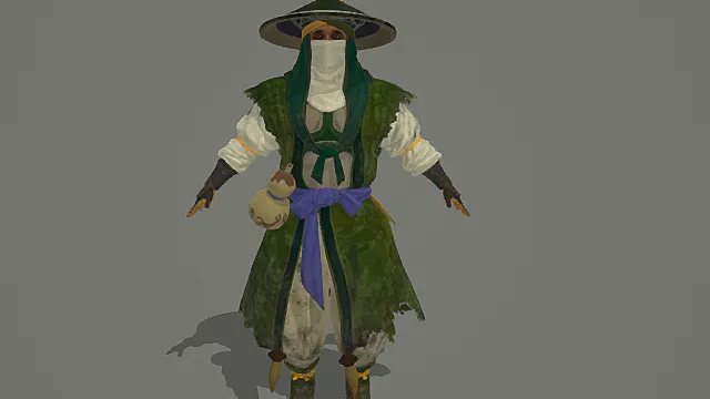 青纱隐者·江湖毒师型游医套装