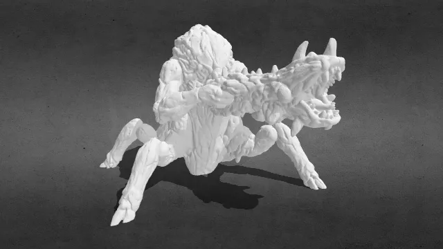 虫群 爬虫010stl.stl