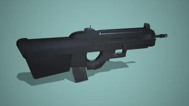 P90冲锋枪 武器 射击 枪械 军事