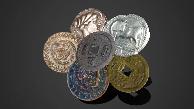古钱币  龙纹铜钱  古希腊银币  历史  收藏价值  文化的丰富性