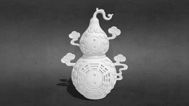 紫金葫芦 镂空 stl.stl