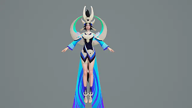 月羽灵姬：月相羽衣法刺套装