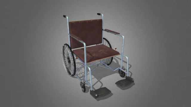 轮椅 医院设备 工具 写实